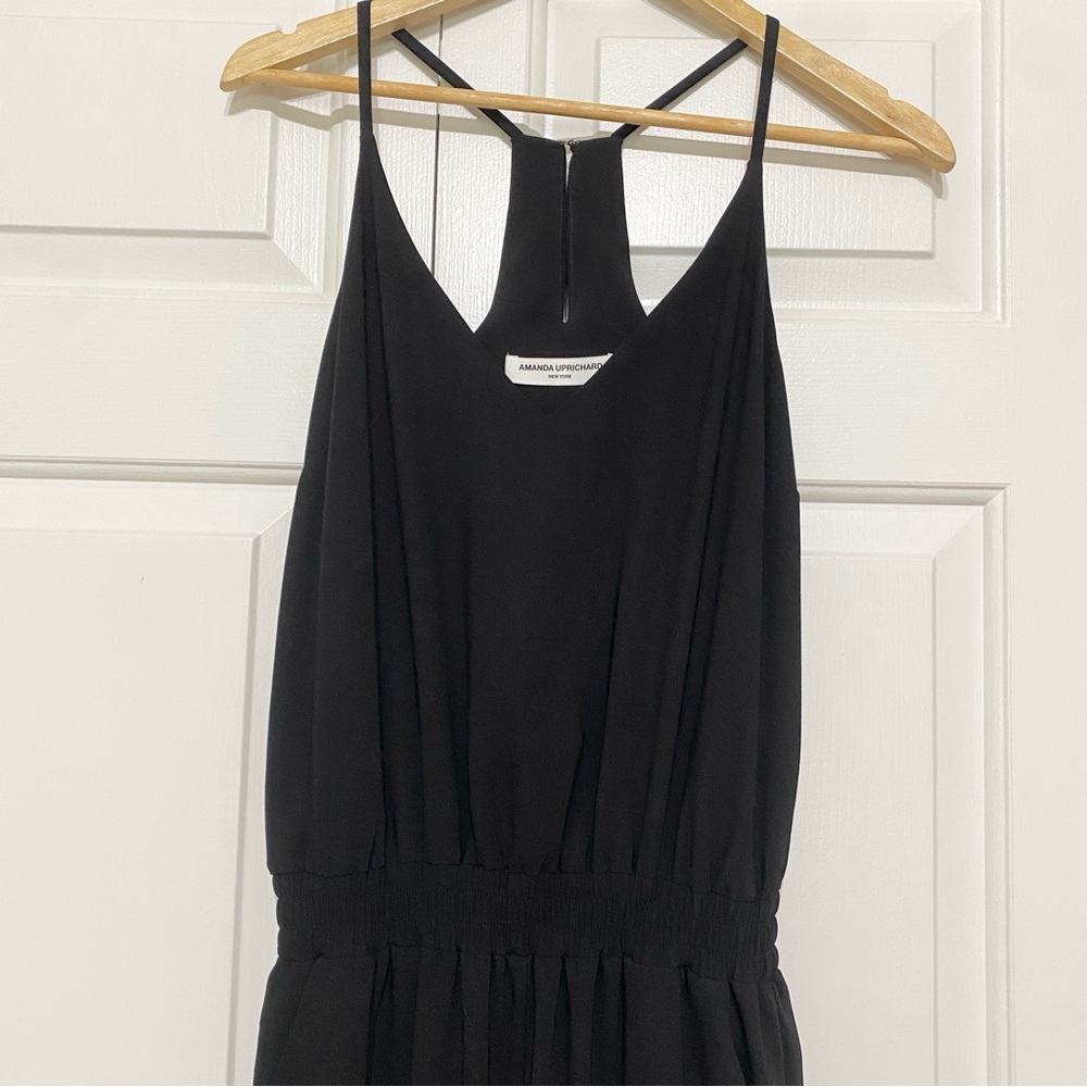 Amanda Uprichard Madison Black Jumpsuit - Picture 4 of 9